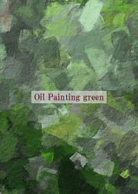 Oil Painting green 54