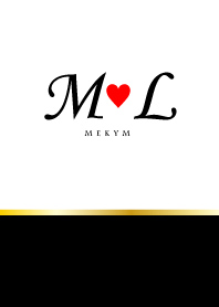 LOVE INITIAL - M&L
