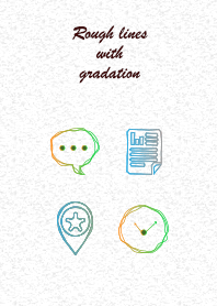 ラフな線の着せ替えです。