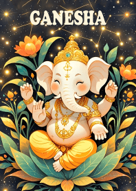 Ganesha = rich, wealthy,(JP)