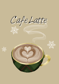 Cafe Latte, Christmas, Tartan, 3