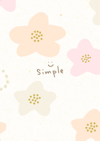 Flower simple 3 colors7 from Japan