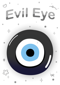 ดวงตาปีศาจ ดำ