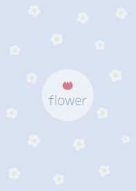 ดอกไม้ <ดอกทิวลิป> ไอซ์บลู.