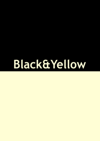 Simple Yellow & Black no logo No.9-4