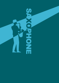 sax. playing Deep teal GRN