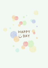 Watercolor circle colorful.21 from Japan