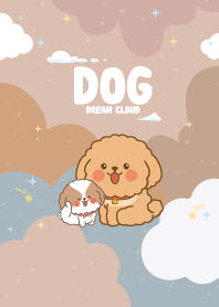 Dog Dream Cloud Smile