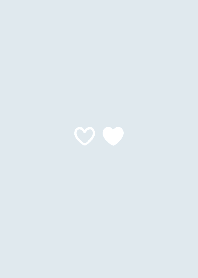 mini heart 04  - blue lace