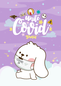 กระต่ายอุ๋ง โควิด-19 สีไวโอเลทไลน์