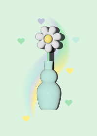 Minimal flower 3d