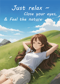 Just relax on the hill *