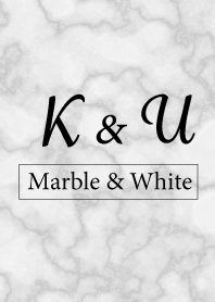 K&U-Marble&White-Initial