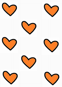 (orange heart theme1)