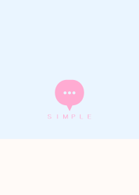 SIMPLE(pink blue)V.1232b