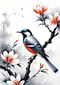 Flower, Bird, Eagle A0xbe
