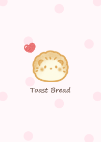 Hedgehog Toast -strawberry- dot