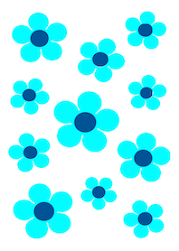 Cute Flowers No.1-W10