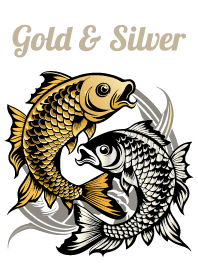 Gold and Silver Fish.