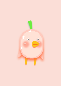 粉色可愛的鳥