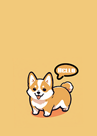 Super cute corgi dog 1