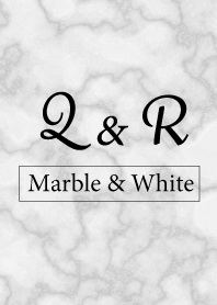Q&R-Marble&White-Initial