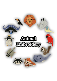 Animal embroidery