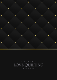 LOVE QUILTING - BLACK 3