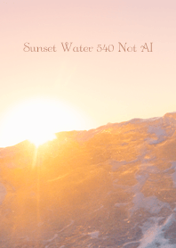Sunset Water 540 Not AI
