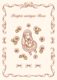 Boneca antiga Rose: Inocência