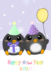 Penguin's Happy New Year 2020