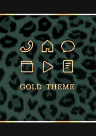 GOLD x PANTHER PATTERN  - 01 F-18