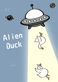 Quack quack?alien!(summer blue)