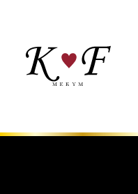 LOVE INITIAL-K&F 13