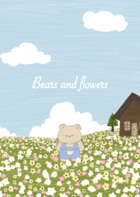 Bears and flowers