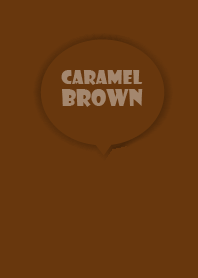 Love Caramel Brown Button Theme V.4 (JP)