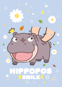 Hippo Smile x Daisy Flower