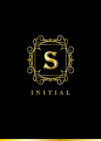 GOLD INITIAL -S-