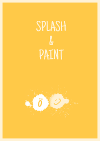 Splash & Paint - Yellow White Theme 03