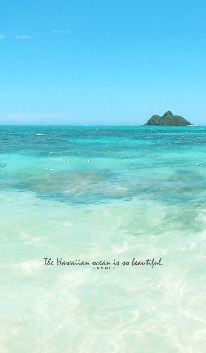 -Hawaiian ocean is so beautiful- 2