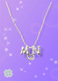 initial.30 M&N(four Leaf Clover)