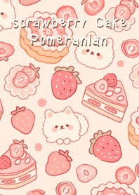 博美犬與草莓蛋糕 v5