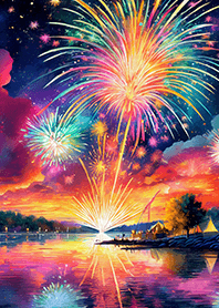 Beautiful Fireworks Theme#195