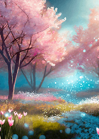 Beautiful real scenery(Spring-816)