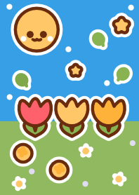 Happy tulips garden 11