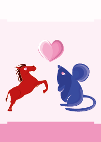 ekst Red (Horse) Love Blue (Rat)