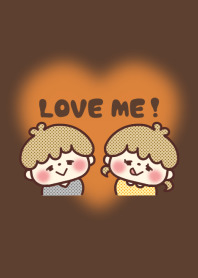 VALENTINE CHOCOLATE HEART. Couple. 1