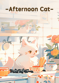 Afternoon sleepy  cat-2023 LET'S DRAW
