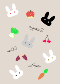 Rabbit club (vegetables and fruits)