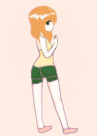 orange hair girl